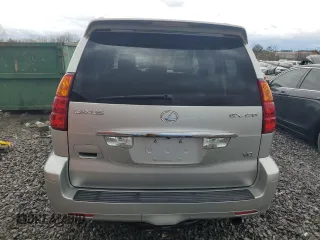 2004 Lexus GX 470 with VIN JTJBT20X140051521, listed as a Copart auction lot 46946505 with 185,462 mi miles and Clean Title. Bid and sale history available at DreamBid. Image 6.