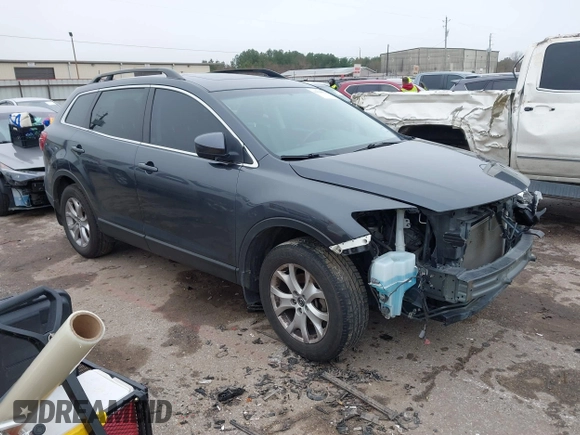 2014 Mazda CX-9 Touring with VIN JM3TB2CA1E0427984, listed as a IAAI auction lot 41620770 with 88,305 mi miles and . Bid and sale history available at DreamBid. Image 1.