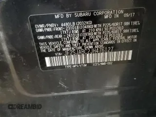 2018 Subaru Forester z VIN JF2SJABC2JH476127, wystawiony jako Copart lot #56340535 z przebiegiem 155 946 mil mil oraz Szkoda całkowita • Salvage title. Historia ofert i sprzedaży dostępna na DreamBid. Obrazek 12.