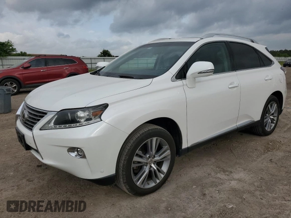 2015 Lexus RX 350 with VIN 2T2ZK1BA6FC194153, listed as a Copart auction lot 55040365 with 30,838 mi miles and Salvage Title. Bid and sale history available at carsss.com. Image 1.