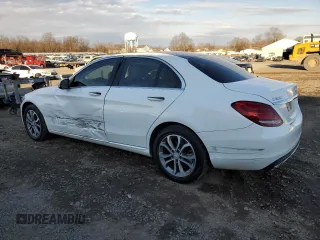 2017 Mercedes-Benz C 300 with VIN WDDWF4KB4HR245864, listed as a Copart auction lot 88563675 with 120,988 mi miles and Salvage Title. Bid and sale history available at carsss.com. Image 2.