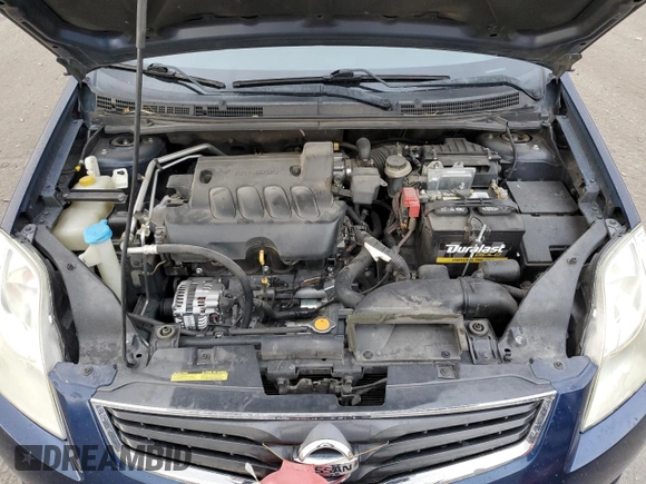 2012 Nissan Sentra 2.0 with VIN 3N1AB6AP3CL755215, listed as a Copart auction lot 48928885 with 127,159 mi miles and Salvage title. Bid and sale history available at DreamBid. Image 12.
