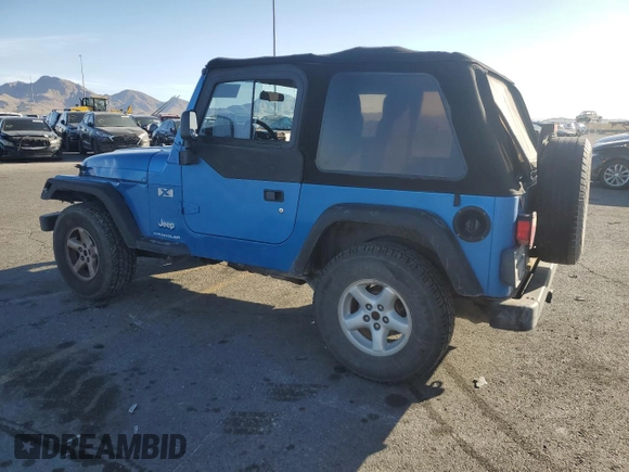 2003 Jeep Wrangler X z VIN 1J4FA39S33P320254, wystawiony jako Copart lot #52392525 z przebiegiem 206 325 mil mil oraz Szkoda całkowita • Salvage title. Historia ofert i sprzedaży dostępna na DreamBid. Obrazek 2.