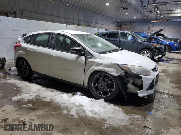 2014 Ford Focus SE with VIN 1FADP3K24EL125303, listed as a Copart auction lot 43498485 with 107,665 mi miles and Non Repairable. Bid and sale history available at carsss.com. Image 4.