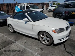 2010 BMW 1 Series 128i with VIN WBAUN1C51AVH81745, listed as a Copart auction lot 54379595 with 169,839 mi miles and Clean title. Bid and sale history available at DreamBid. Image 4.