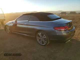 2017 Mercedes-Benz C 300 with VIN WDDWK4JB3HF428915, listed as a Copart auction lot 77944844 with 57,241 mi miles and Salvage Title. Bid and sale history available at DreamBid. Image 2.