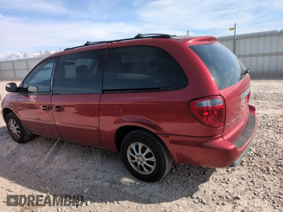 2005 Chrysler Town & Country LX with VIN 2C8GP44R35R309001, listed as a Copart auction lot 52157155 with 141,465 mi miles and Salvage Title. Bid and sale history available at carsss.com. Image 2.