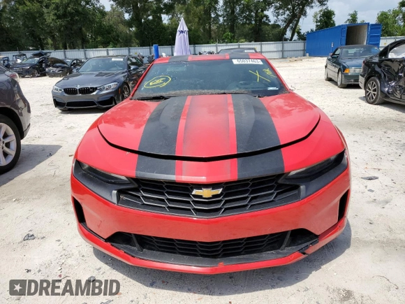 2020 Chevrolet Camaro 1LT with VIN 1G1FB1RX4L0148952, listed as a Copart auction lot 65037463 with 23,474 mi miles. Bid and sale history available at carsss.com. Image 5.