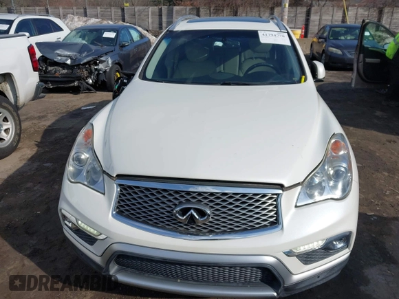 2017 Infiniti QX50 with VIN JN1BJ0RP3HM383705, listed as a IAAI auction lot 41794778 with 68,739 mi miles. Bid and sale history available at carsss.com. Image 12.