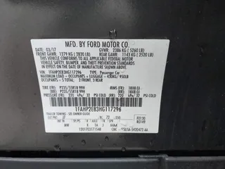 2017 Ford Taurus SEL with VIN 1FAHP2E83HG117296, listed as a IAAI auction lot 42042660 with 119,410 mi miles and . Bid and sale history available at DreamBid. Image 9.