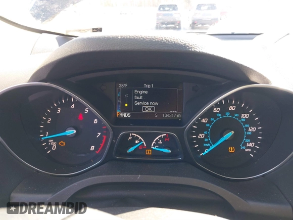 2015 Ford Escape Titanium with VIN 1FMCU9JX6FUB86304, listed as a IAAI auction lot 41595761 with 104,317 mi miles and . Bid and sale history available at DreamBid. Image 7.