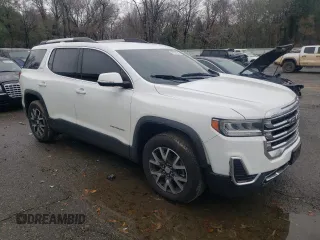 2021 GMC Acadia SLE with VIN 1GKKNKLS6MZ153572, listed as a Copart auction lot 41686545 with 57,246 mi miles and Salvage Title. Bid and sale history available at DreamBid. Image 4.