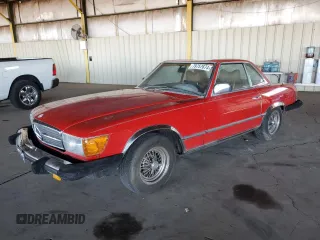 1979 Mercedes-Benz SL with VIN 10704412055840, listed as a Copart auction lot 79757674 with 157,657 mi miles and Clean title. Bid and sale history available at DreamBid. Image 1.