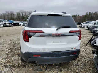 2021 GMC Acadia AT4 with VIN 1GKKNLLS8MZ113600, listed as a Copart auction lot 52073225 with 92,229 mi miles and Salvage title. Bid and sale history available at DreamBid. Image 6.