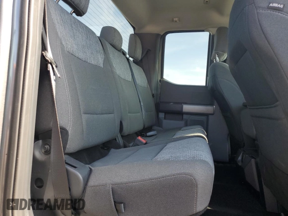 2022 Ford F-150 XL with VIN 1FTFX1E58NFB61927, listed as a Copart auction lot 55233035 with 66,591 mi miles and Salvage title. Bid and sale history available at DreamBid. Image 10.
