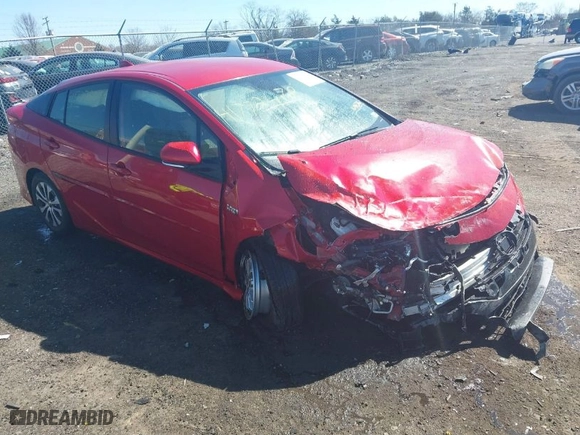2021 Toyota Prius Prime LE with VIN JTDKAMFPXM3169626, listed as a IAAI auction lot 41772478 with 38,793 mi miles. Bid and sale history available at carsss.com. Image 1.