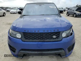 2016 Land Rover Range Rover Sport SVR with VIN SALWZ2EF1GA551964, listed as a Copart auction lot 81150084 with 39,695 mi miles and Salvage title. Bid and sale history available at DreamBid. Image 5.
