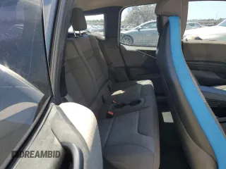 2017 BMW i3 with VIN WBY1Z8C5XHV551520, listed as a Copart auction lot 53878525 with 122,649 mi miles and Salvage Title. Bid and sale history available at carsss.com. Image 10.