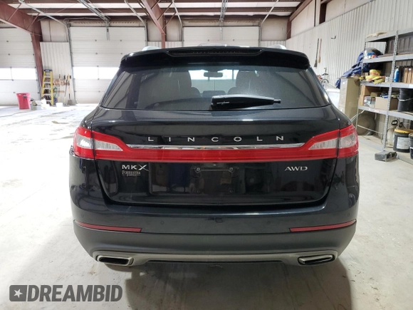 2017 Lincoln MKX Reserve with VIN 2LMPJ8LRXHBL50654, listed as a Copart auction lot 52284685 with 84,480 mi miles and Salvage Title. Bid and sale history available at carsss.com. Image 6.