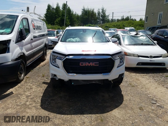 2024 GMC Terrain SLE z VIN 3GKALTEG1RL276209, wystawiony jako Copart lot #61026725 z przebiegiem 66 331 mil mil oraz Szkoda całkowita • Salvage title. Historia ofert i sprzedaży dostępna na DreamBid. Obrazek 5.