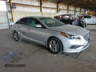 2017 Hyundai Sonata 2.4L with VIN 5NPE24AF7HH596295, listed as a Copart auction lot 51336055 with 109,265 mi miles and Salvage Title. Bid and sale history available at DreamBid. Image 4.