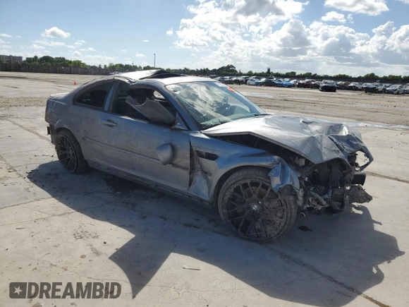 2004 BMW 3 Series M3 with VIN WBSBL93474JR24799, listed as a Copart auction lot 77037844 with Not Provided miles and Non Repairable. Bid and sale history available at DreamBid. Image 4.