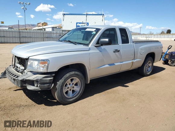 2008 Dodge Dakota SLT with VIN 1D7HW42K08S544639, listed as a Copart auction lot 50116885 with 109,824 mi miles and Salvage Title. Bid and sale history available at carsss.com. Image 1.
