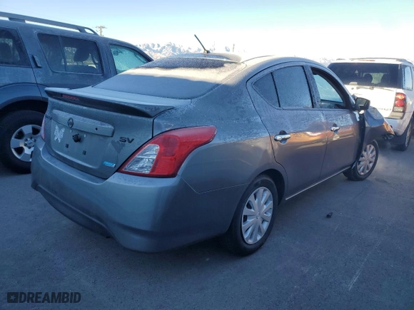2016 Nissan Versa SV with VIN 3N1CN7AP0GL902764, listed as a Copart auction lot 83989344 with 122,953 mi miles and Salvage Title. Bid and sale history available at carsss.com. Image 3.