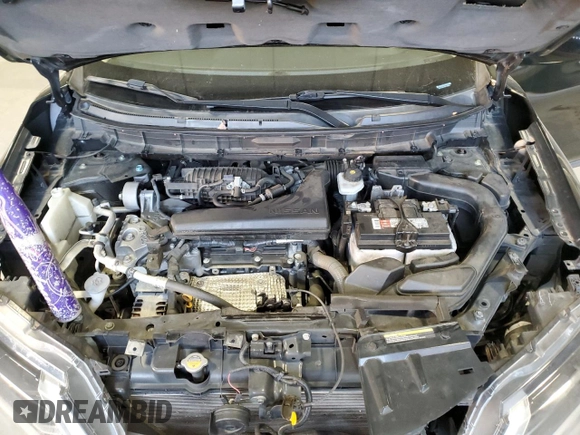 2019 Nissan Rogue SV with VIN 5N1AT2MV8KC756654, listed as a Copart auction lot 85991894 with 86,947 mi miles and Salvage Title. Bid and sale history available at DreamBid. Image 12.