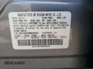 2011 Infiniti G37 x with VIN JN1CV6AR3BM408229, listed as a Copart auction lot 55733484 with 116,018 mi miles and Salvage Title. Bid and sale history available at DreamBid. Image 12.