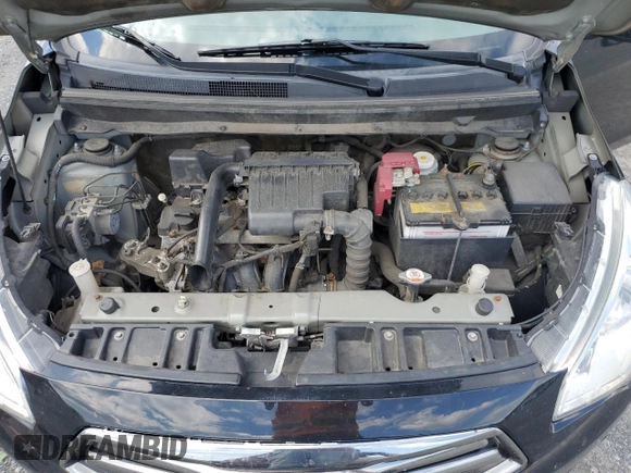 2018 Mitsubishi Mirage G4 ES with VIN ML32F3FJ5JHF05520, listed as a Copart auction lot 66881824 with 124,068 mi miles and Salvage Title. Bid and sale history available at carsss.com. Image 11.