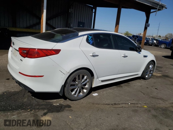 2014 Kia Optima SXL Turbo with VIN 5XXGR4A68EG280528, listed as a Copart auction lot 52174255 with 136,979 mi miles and Clean Title. Bid and sale history available at DreamBid. Image 3.