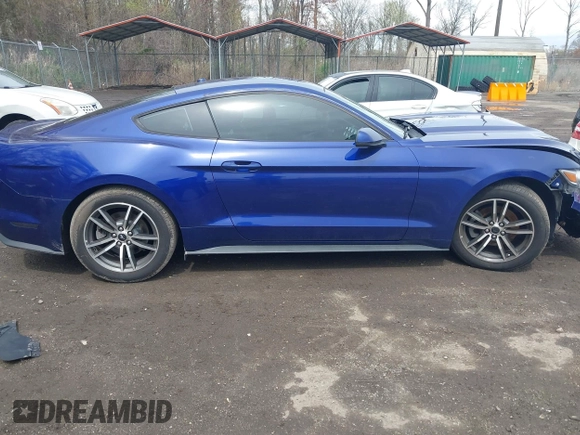 2015 Ford Mustang EcoBoost with VIN 1FA6P8TH9F5317329, listed as a IAAI auction lot 41966041 with 61,357 mi miles and . Bid and sale history available at carsss.com. Image 13.