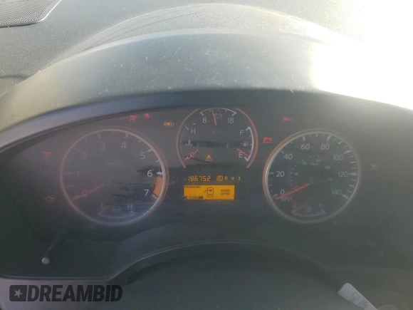 2013 Nissan Titan Pro-4X with VIN 1N6BA0EC8DN305146, listed as a Copart auction lot 86733324 with 196,752 mi miles and Clean title. Bid and sale history available at DreamBid. Image 9.