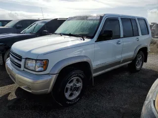 2000 Isuzu Trooper S with VIN JACDS58XXY7J11716, listed as a Copart auction lot 76685304 with 92,828 mi miles and Non Repairable. Bid and sale history available at DreamBid. Image 1.