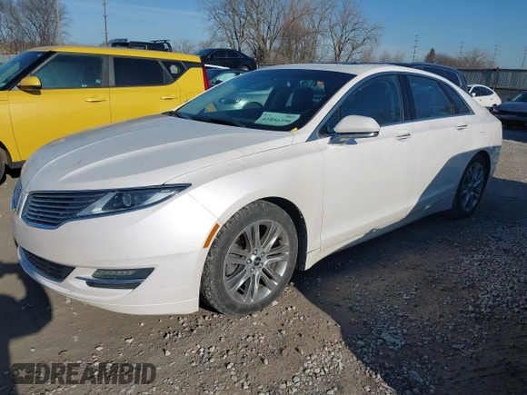 2013 Lincoln MKZ with VIN 3LN6L2G97DR822023, listed as a IAAI auction lot 41856396 with 129,056 mi miles and . Bid and sale history available at DreamBid. Image 2.