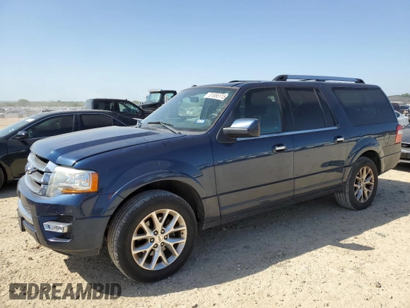 2016 Ford Expedition Max Limited с VIN 1FMJK1KT9GEF52052, выставлен на аукционе Copart как лот 51855115 с пробегом 130 521 миль миль и Чистый • Clean title. История ставок и продаж доступна на DreamBid. Изображение 1.
