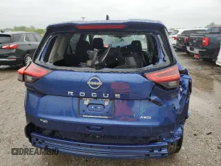 2023 Nissan Rogue S with VIN 5N1BT3ABXPC804814, listed as a Copart auction lot 57279825 with 46,926 mi miles and Salvage title. Bid and sale history available at DreamBid. Image 6.