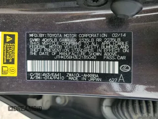 2014 Lexus CT 200h with VIN JTHKD5BH3E2185040, listed as a Copart auction lot 52197195 with 156,743 mi miles and Salvage Title. Bid and sale history available at DreamBid. Image 13.