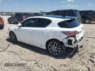 2015 Lexus CT 200h z VIN JTHKD5BH3F2229846, wystawiony jako Copart lot #57271885 z przebiegiem 106 509 mil mil oraz Tytuł czysty. Historia ofert i sprzedaży dostępna na DreamBid. Obrazek 2.