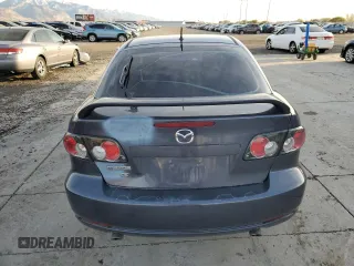 2007 Mazda 6 i Sport VE with VIN 1YVHP84C675M24095, listed as a Copart auction lot 80582564 with 196,394 mi miles and Salvage Title. Bid and sale history available at DreamBid. Image 6.