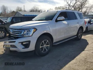 2018 Ford Expedition XLT z VIN 1FMJU1JT1JEA70890, wystawiony jako Copart lot #50093885 z przebiegiem 147 137 mil mil oraz Szkoda całkowita • Salvage title. Historia ofert i sprzedaży dostępna na DreamBid. Obrazek 1.