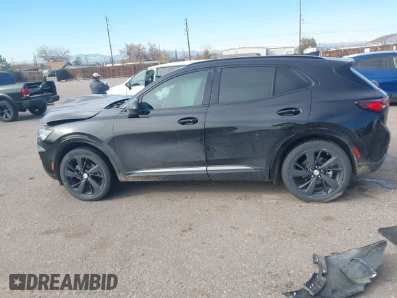 2021 Buick Envision Preferred with VIN LRBAZLR49MD101276, listed as a IAAI auction lot 40901895 with 30,651 mi miles and . Bid and sale history available at DreamBid. Image 15.