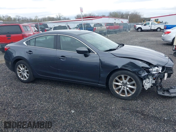 2016 Mazda 6 i Sport with VIN JM1GJ1U55G1472416, listed as a IAAI auction lot 41961622 with 157,315 mi miles and . Bid and sale history available at DreamBid. Image 13.