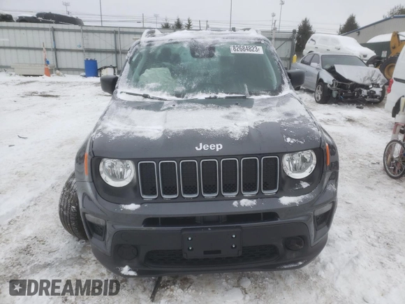 2022 Jeep Renegade Sport with VIN ZACNJCA15NPN89797, listed as a Copart auction lot 82684823 with 7,019 mi miles and . Bid and sale history available at DreamBid. Image 5.