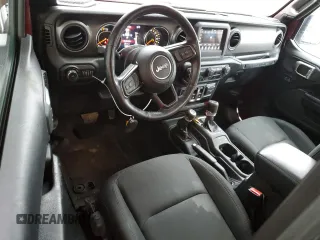 2021 Jeep Wrangler Sport S with VIN 1C4HJXAG9MW774173, listed as a Copart auction lot 47848865 with 43,602 mi miles and Salvage Title. Bid and sale history available at DreamBid. Image 8.