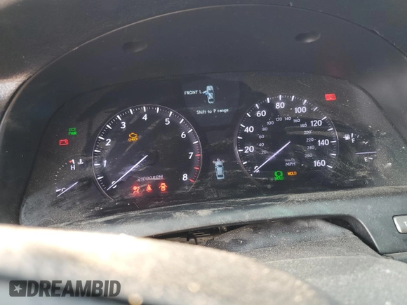 2007 Lexus LS 460 z VIN JTHBL46F275013508, wystawiony jako Copart lot #65202405 z przebiegiem Nie podano mil oraz Szkoda całkowita • Salvage title. Historia ofert i sprzedaży dostępna na DreamBid. Obrazek 9.