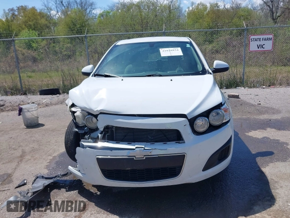 2016 Chevrolet Sonic LS with VIN 1G1JA6SH8G4109258, listed as a IAAI auction lot 41828834 with 95,222 mi miles and . Bid and sale history available at DreamBid. Image 12.
