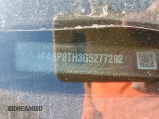 2016 Ford Mustang EcoBoost z VIN 1FA6P8TH3G5277282, wystawiony jako Copart lot #57699385 z przebiegiem 135 076 mil mil oraz Szkoda całkowita • Salvage title. Historia ofert i sprzedaży dostępna na DreamBid. Obrazek 13.