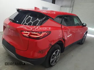 2023 Chevrolet Blazer LT с VIN 3GNKBHR40PS213886, выставлен на аукционе Copart как лот 55051435 с пробегом 45 383 миль миль и Списание • Salvage title. История ставок и продаж доступна на DreamBid. Изображение 3.